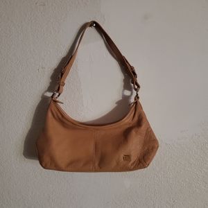 The Sak Mini Hobo Style Leather Shoulder Bag Purse